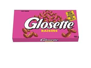 HERSHEY GLOSETTE RAISINS FAMILY 12/105G