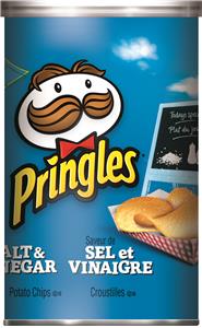 PRINGLES SALT & VINEGAR 12/68G