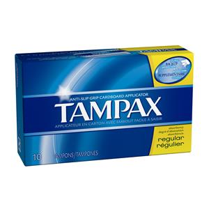 TAMPAX REGULAR TAMPONS 12/10